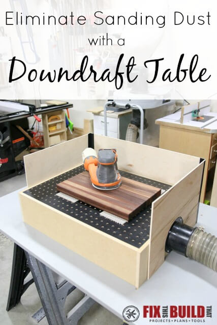 Eliminate Dust with this DIY Downdraft Table Sanding Box