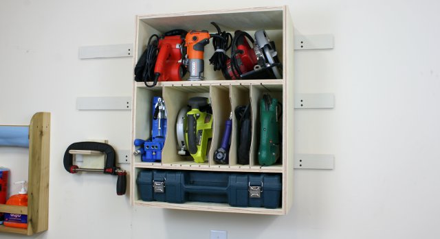 Tool Storage Wall Cabinet Plans