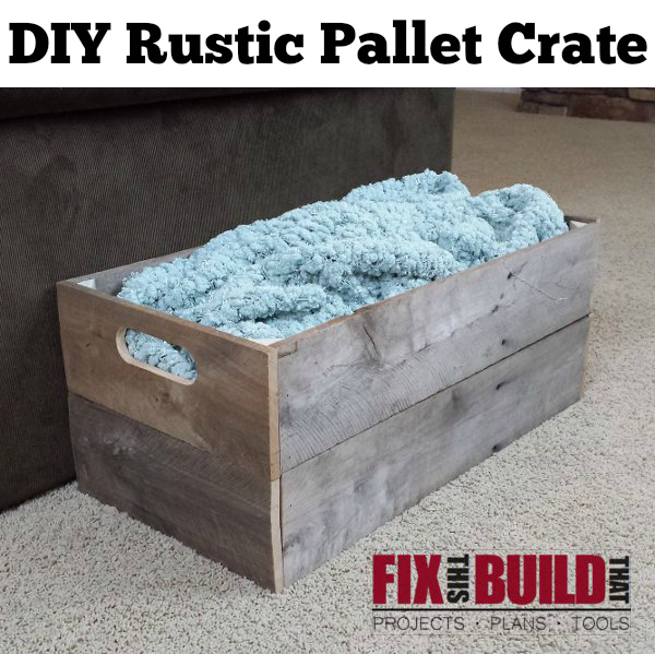 How to Make a Wooden Pallet Crate