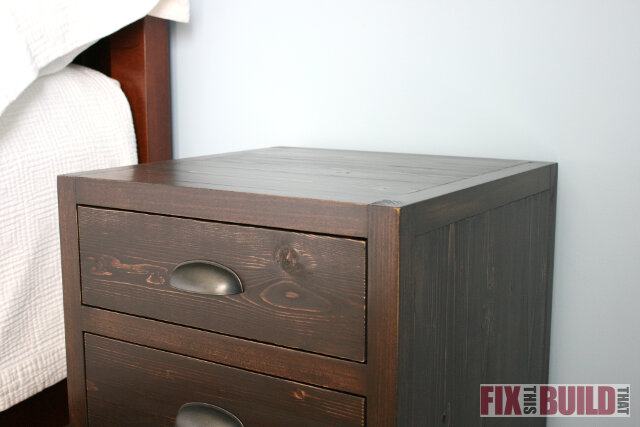 3 Drawer Nightstand you can build yourself