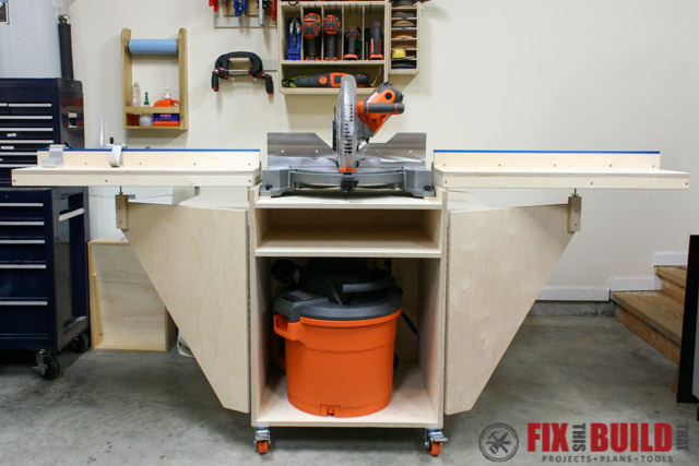 mobile miter saw stand