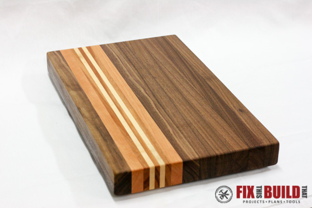 Scrap Wood Cutting Board f-3