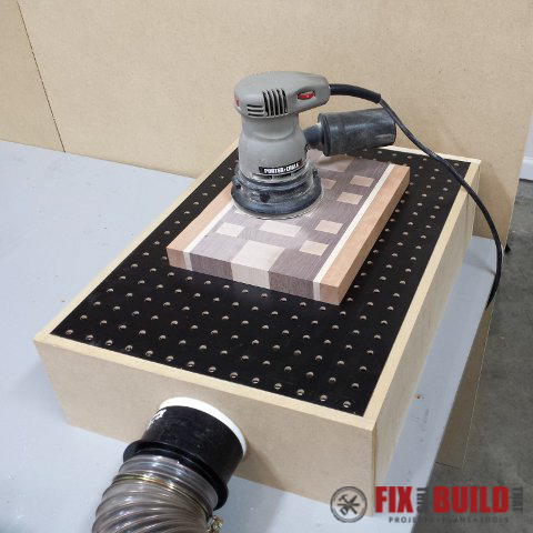 DIY Downdraft Sanding Table