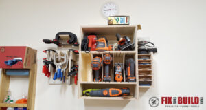 French Cleat Wall Tool Storage System