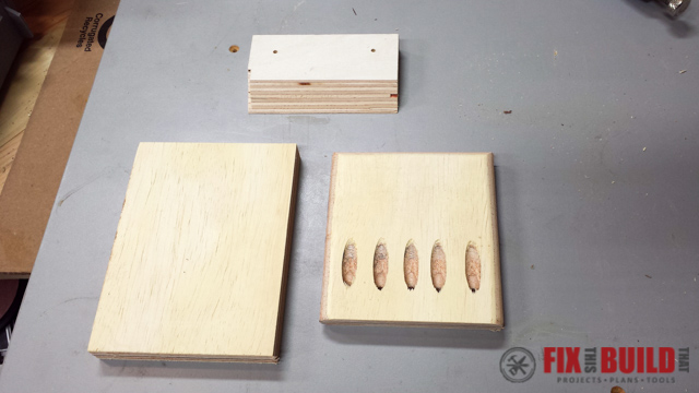 making a wood cleat clamp holder