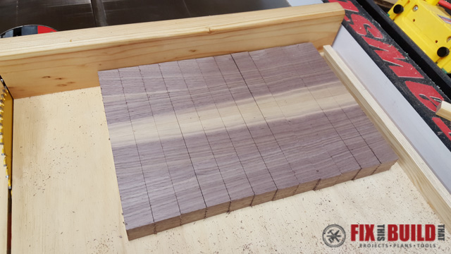 end grain cutting board plans