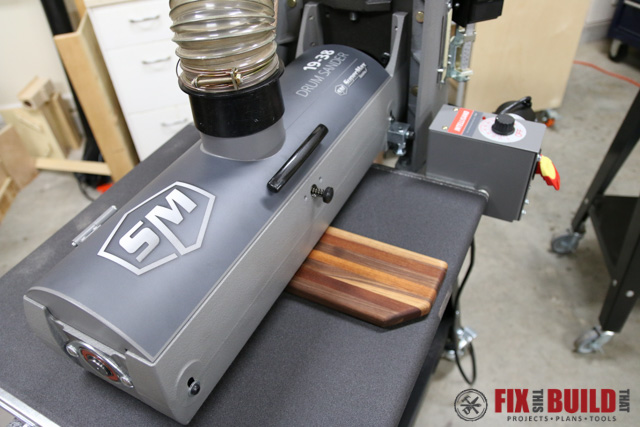 Using a Drum Sander on a cutting board