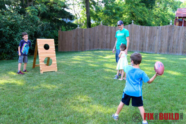 DIY Football Toss Game | FixThisBuildThat