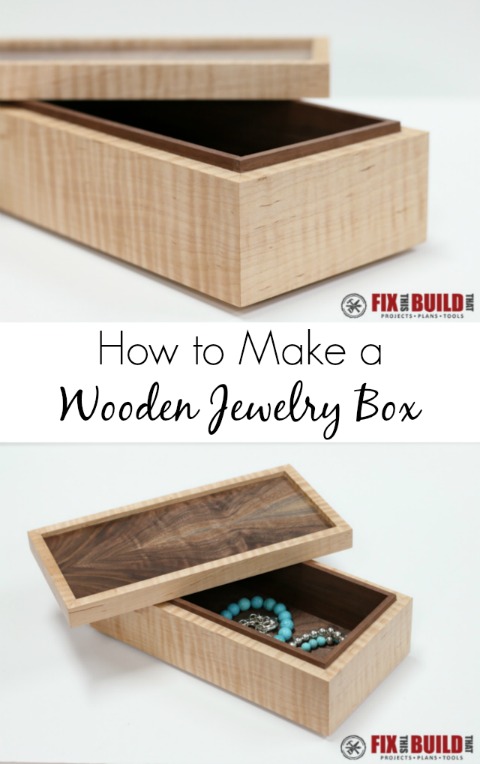 How to Make A Wooden Jewellery Holder