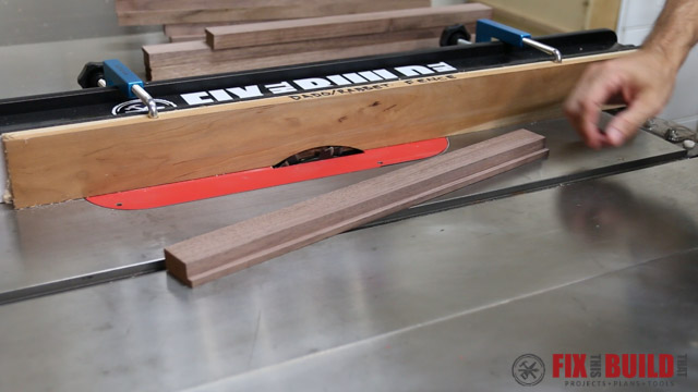 cutting joint on tablesaw