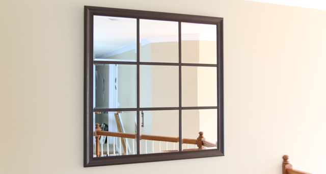 DIY 9 panel mirror