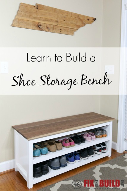 DIY Shoe Rack Plans  Fix This Build That