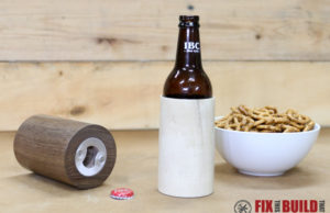 How to Make a Wooden Beer Koozie with Bottle Opener
