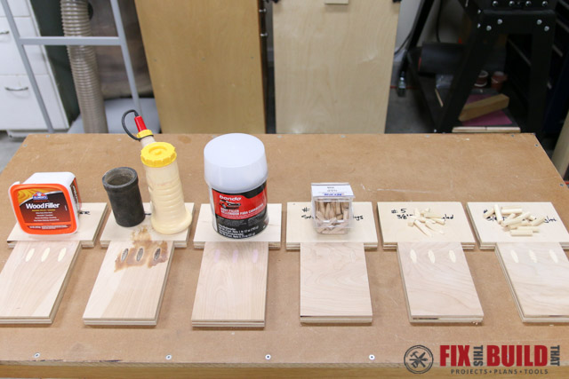 Testing pocket holes against mortise and tenon and dowel joints