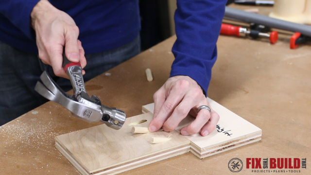 Using Dowels to Plug Pocket Holes