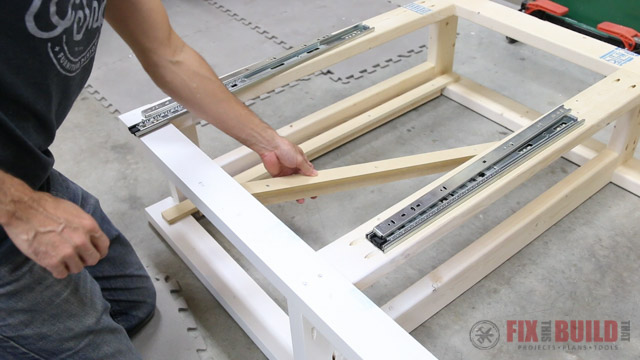 Diy Daybed With Storage Drawers Twin, Build A Twin Bed Frame With Drawers