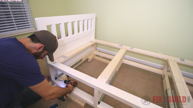 Diy Daybed With Storage Drawers Twin Size Bed Fixthisbuildthat