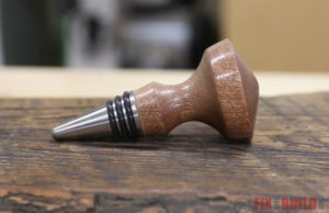 How to Turn a Bottle Stopper on a Wood Lathe