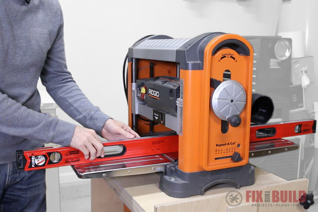 How to Use a Planer Setup Maintenance Align