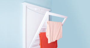 DIY Drying Rack for Clothes Wall Mounted