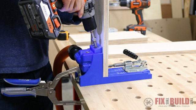 Making Drawers with Kreg Jig