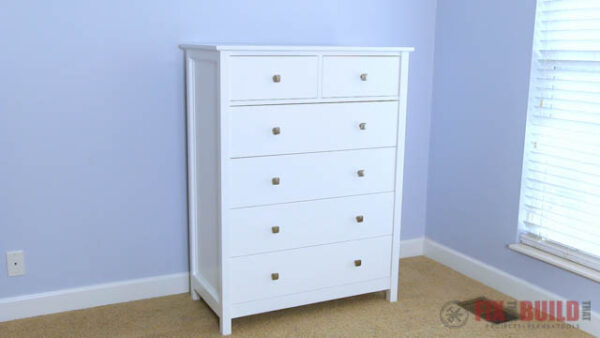 How To Build A Diy Dresser 6 Drawer Tall Dresser Fixthisbuildthat 2557