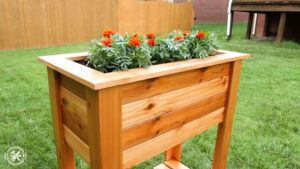 DIY Raised Planter Box | Plans & Video | FixThisBuildThat