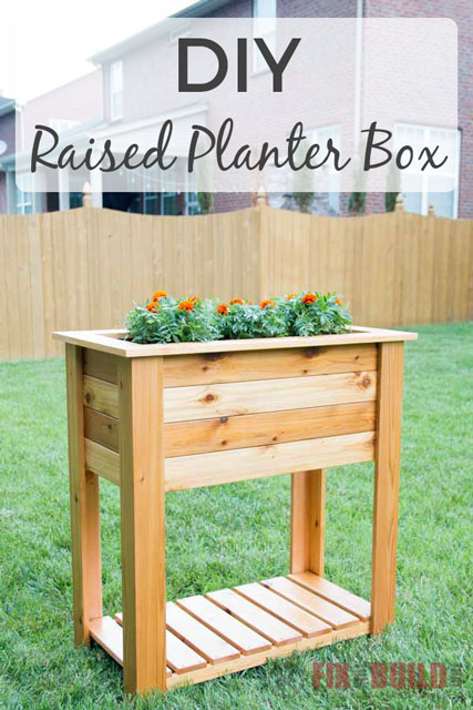 DIY Raised Planter Box