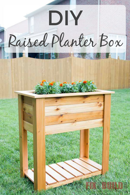 Garden Planter Plans / Raised Planter Box / Planter Box Plans / Garden Box  / Outdoor Planter / Garden Bed / Elevated Garden Bed (Instant Download) 