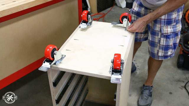 Mobile Drill-press Base Woodworking Plan