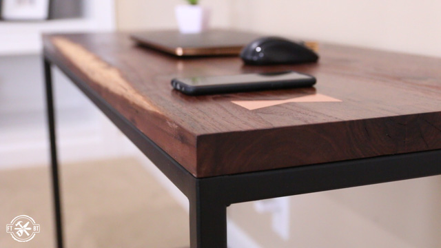 How to Make a Desk with Hidden Wireless Charging | FixThisBuildThat