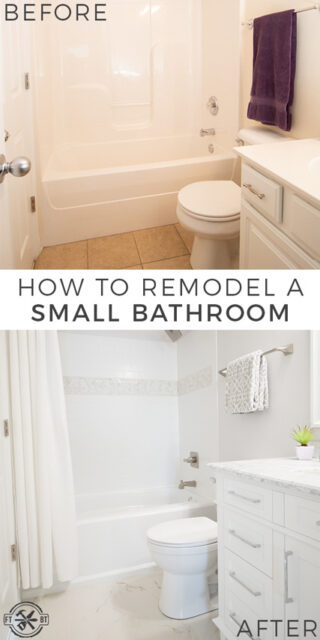 DIY Small Bathroom Remodel | FixThisBuildThat