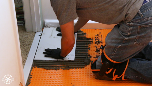 How to Tile a Bathroom Floor | FixThisBuildThat