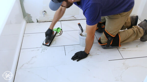 How to Tile a Bathroom Floor | FixThisBuildThat