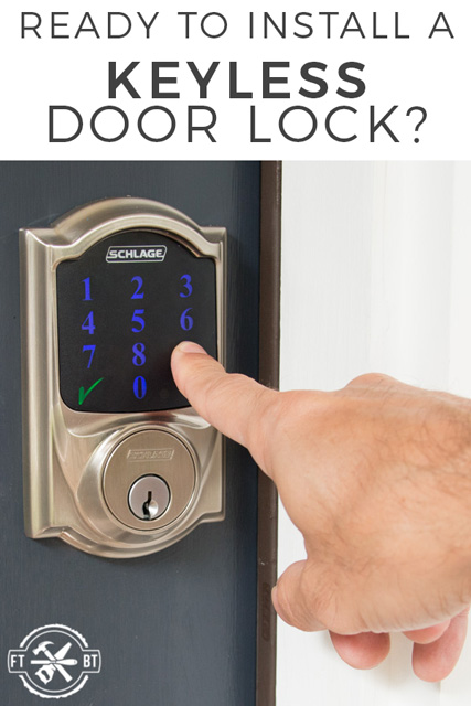 how to install a keyless door lock
