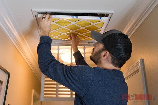 how to change furnace air filters