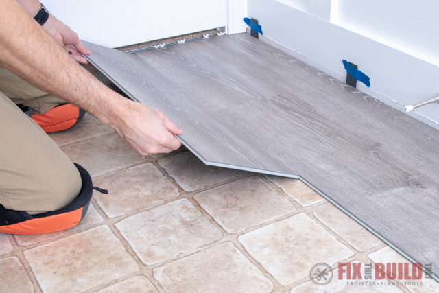 Installing Vinyl Plank Flooring How, Where Do You Start When Laying Vinyl Floor Tiles