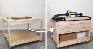 Adding Drawers to a Workbench