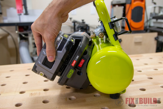 RYOBI Cordless Air Compressor