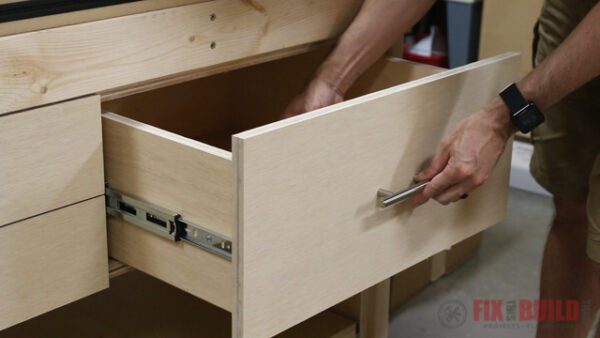 Simple Way to Add Drawers to Any Workbench | FixThisBuildThat