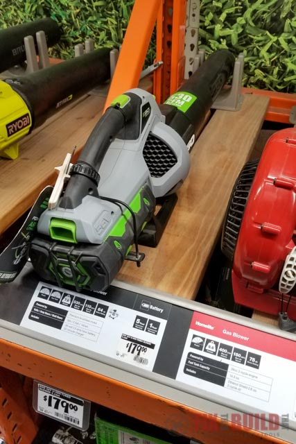 EGO Leaf Blower at Home Depot