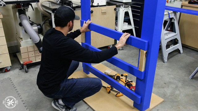 attaching ladder to side of loft bed