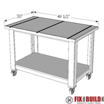 How To Build a Table Saw Outfeed Table | FREE Plans | FixThisBuildThat