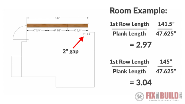 Planning layout vinyl plank flooring