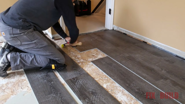 LVT and Plank Installation Methods, Vinyl Flooring