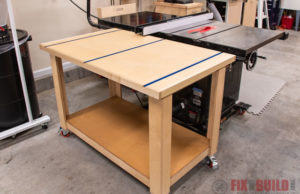 Table Saw Outfeed Table