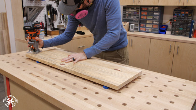 adding chamfer to wooden board