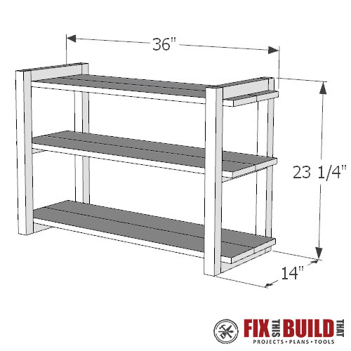 DIY Shoe Rack Plans Fix This Build That