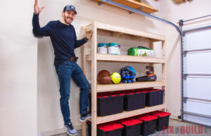 DIY Garage Shelves How to Build