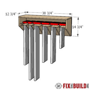 Space Saving Parallel Clamp Rack Plans | FixThisBuildThat